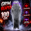 Halloween Dekofigur Animierter "Grim Reaper" | 100 cm
